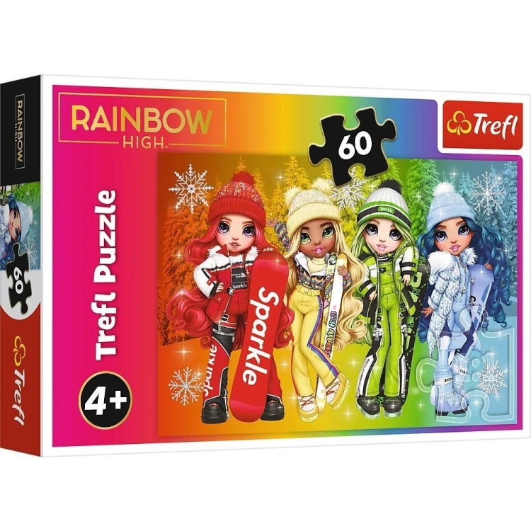 Puzzle 60 Radosne lalki TREFL, Trefl