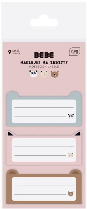 Naklejki na zeszyt BB Friend Girl 9szt, INTERDRUK