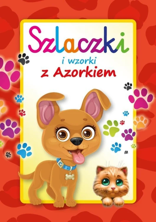 Szlaczki i wzorki z Azorkiem, praca zbiorowa