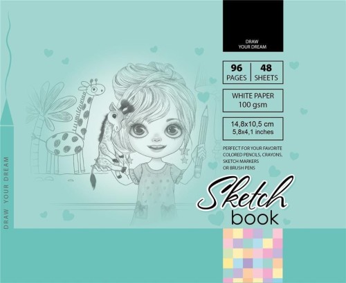 Szkicownik 148x105/96K 100g TW FRESH, Fresh