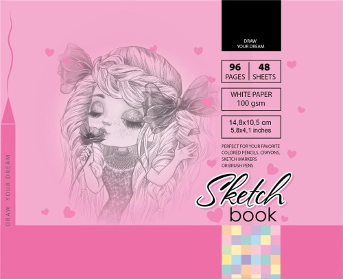 Szkicownik 148x105/96K 100g TW FRESH, Fresh