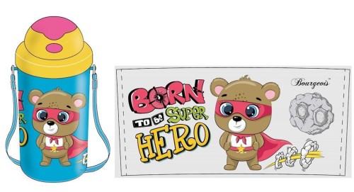 Bidon 500ml Miś - Superbohater FRESH, Fresh