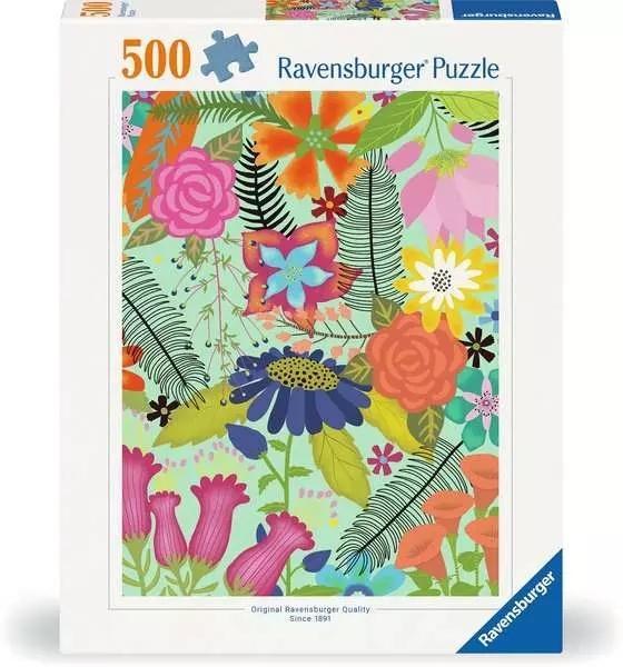 Puzzle 500 Kwiaty, Ravensburger
