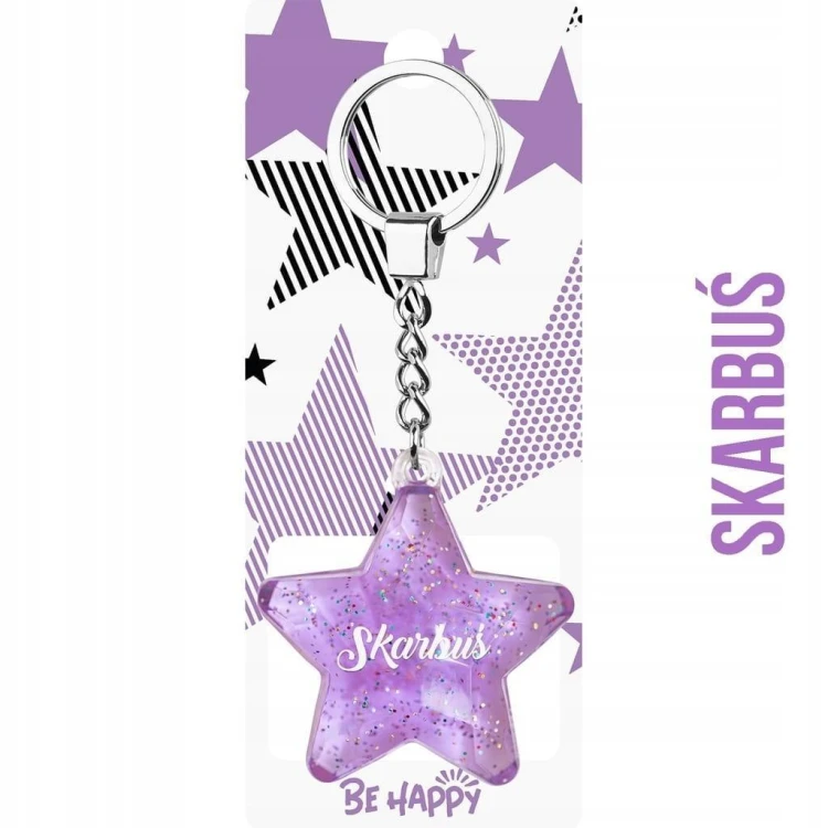 Brelok gwiazdka Skarbuś, Be-Happy Gifts