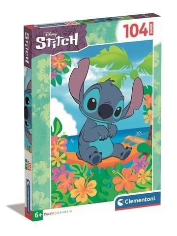 Puzzle 104 Super Kolor Stitch, Clementoni