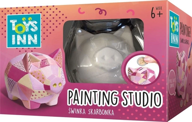 Painting studio skarbonka Świnka STnux, STnux