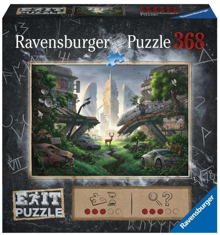 Puzzle 368 EXIT Opustoszałe miasto, Ravensburger