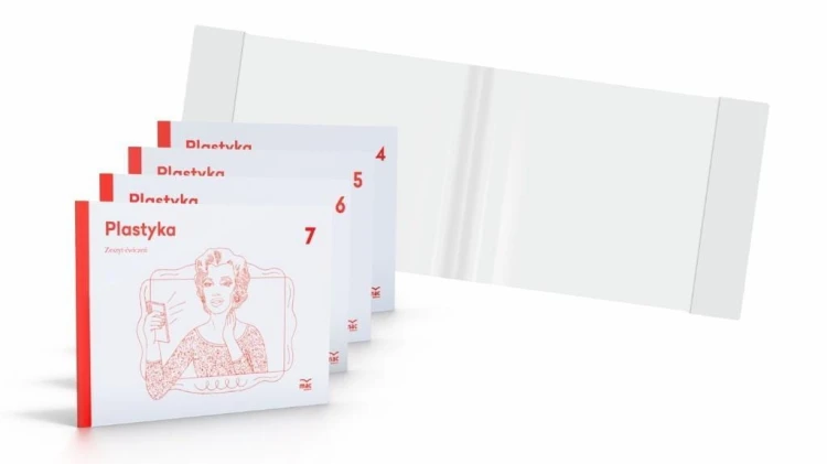 Okładka standard P2-208 pozioma bezbarwna (25szt)