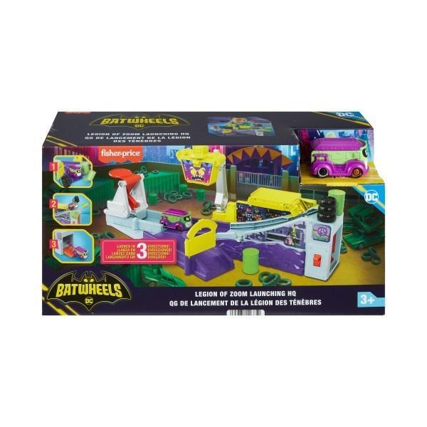 Fisher-Price Batwheels Legion Zooma z wyrzutnią