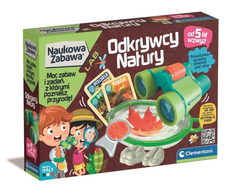 Naukowa zabawa. Odkrywcy natury, Clementoni