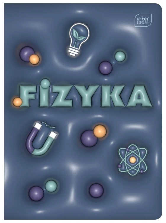 Zeszyt A5/60K kratka Fizyka +pig.wiedzy (10szt)