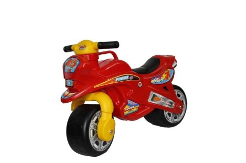 Jeździk biegowy Motorek czerwony, 3toysm