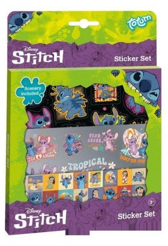 Zestaw naklejek ze Stitchem i przyjaciółmi, Grafix