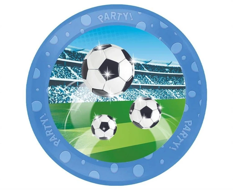 Talerz wielokrotnego użytku Soccer 21cm