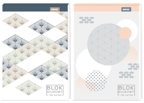 Blok biurowy A4/100K kratka (10szt), Beniamin