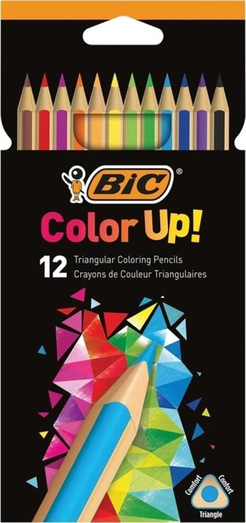 Kredki Color UP 12 kolorów BIC, BIC