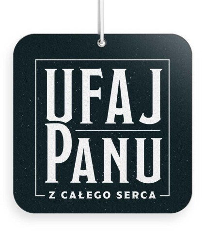 Zawieszka zapachowa - Ufaj Panu, Szaron
