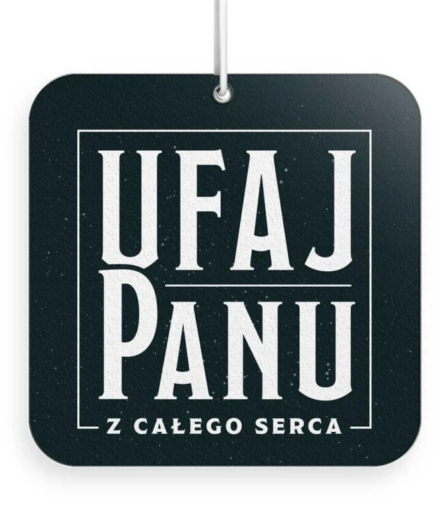Zawieszka zapachowa - Ufaj Panu, Szaron