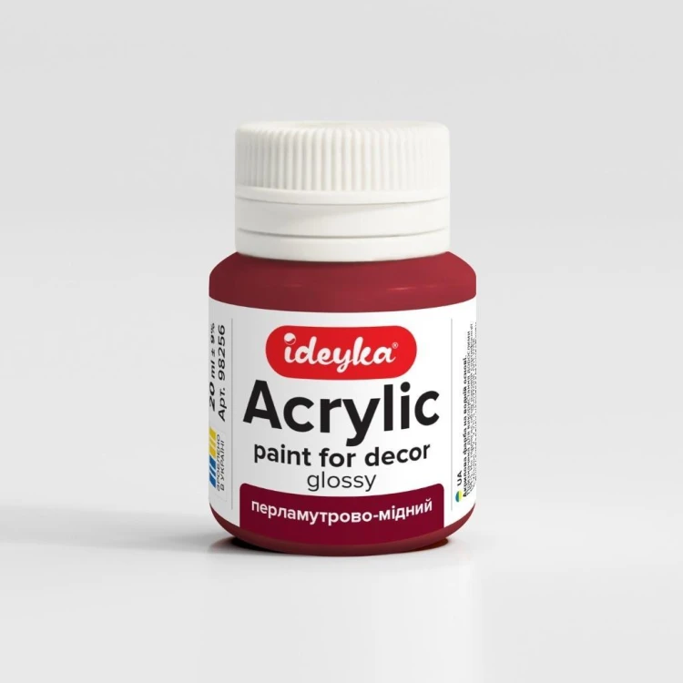 Farba akrylowa Perłowa miedź 20ml, Ideyka