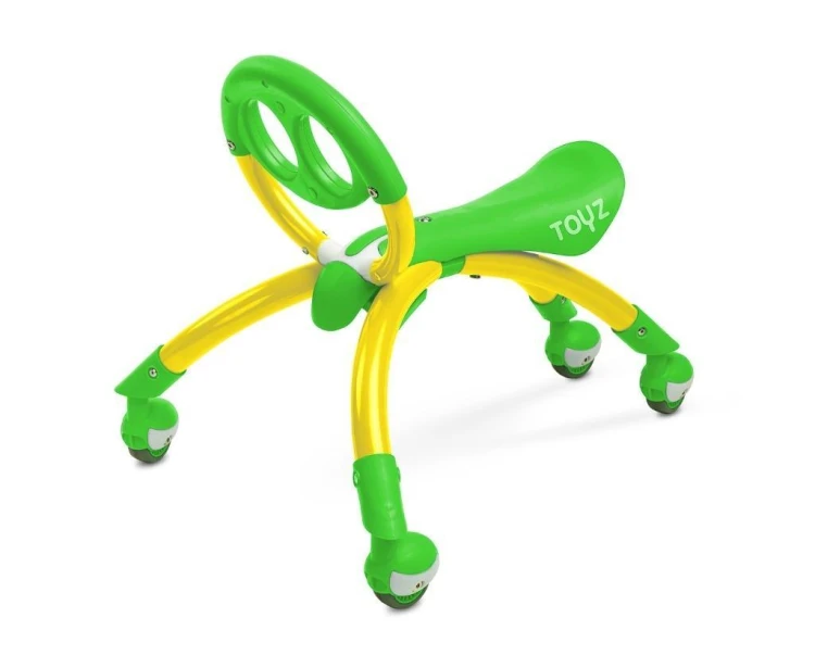 Jeździk-pchacz Beetle zielony, Toyz