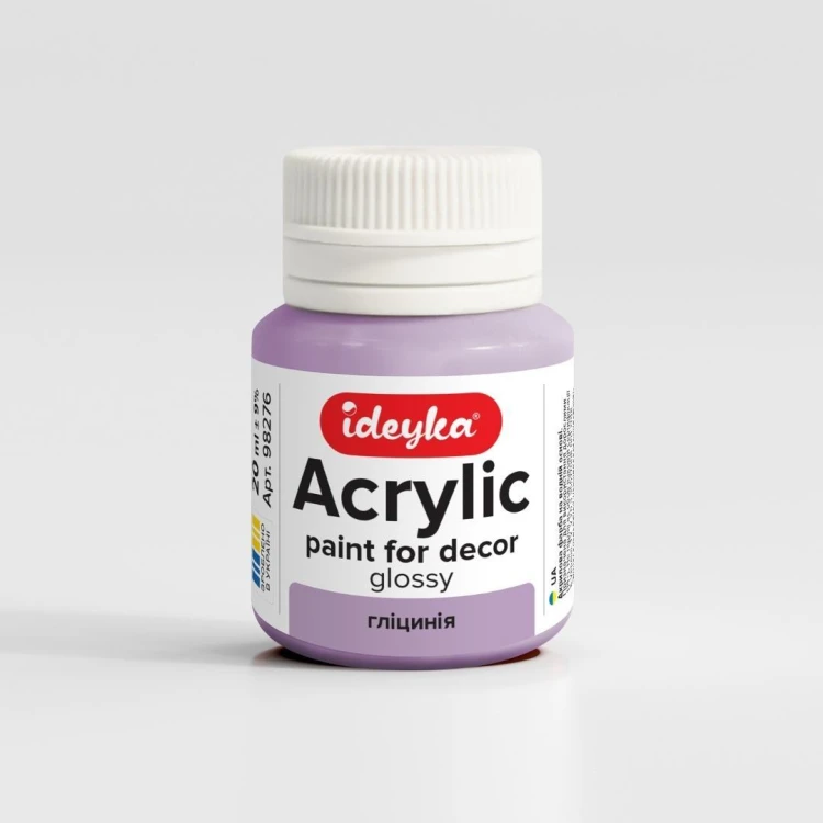 Farba akrylowa Wisteria 20ml, Ideyka