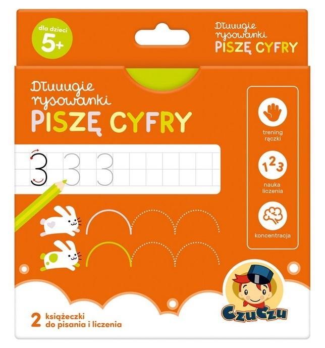 Dłuuugie rysowanki Piszę cyfry 5+
