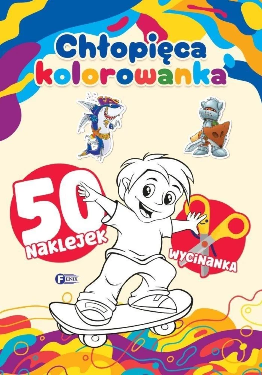 Chłopięca. Kolorowanka, praca zbiorowa
