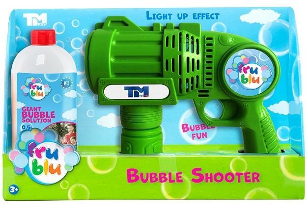 Fru Blu Bubble Shoter + płyn 0,5L, TM Toys