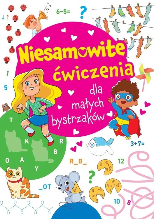 Niesamowite ćwiczenia dla małych bystrzaków Różowa