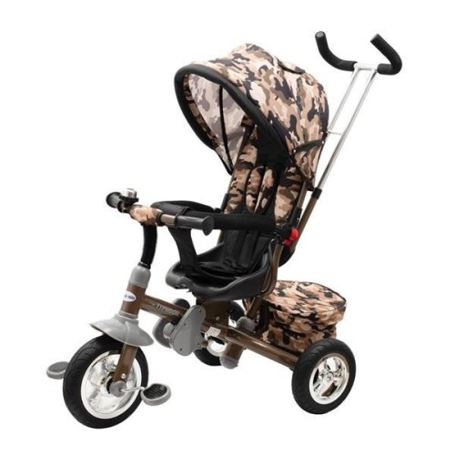 Rowerek trójkołowy 3w1 Typhoon 360 army, Baby Mix