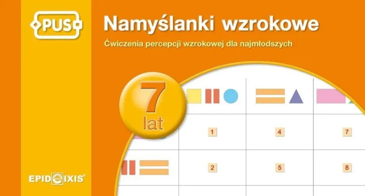Namyślanki wzrokowe - 7 lat, Agata Indrychowska