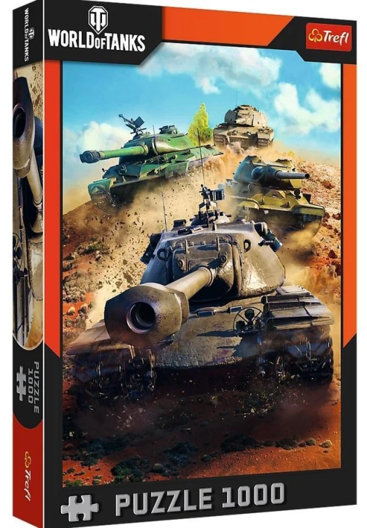 Puzzle 1000 World of Tanks: Czołgi w boju TREFL