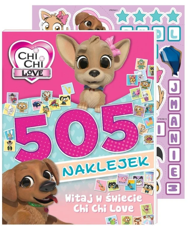 Chi chi love. 505 naklejek, praca zbiorowa