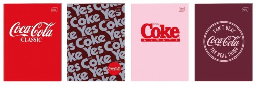 Zeszyt do słówek A6/32K Hybrid Coca Cola (10szt)