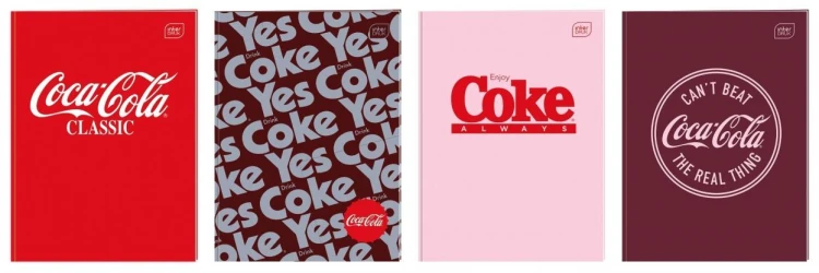 Zeszyt do słówek A6/32K Hybrid Coca Cola (10szt)