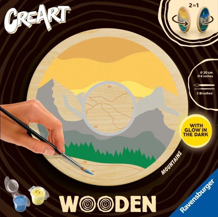 CreArt Wooden: Góry, Ravensburger