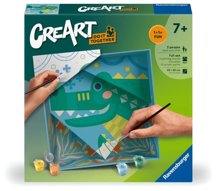 CreArt Do it together: Krokodyl, Ravensburger