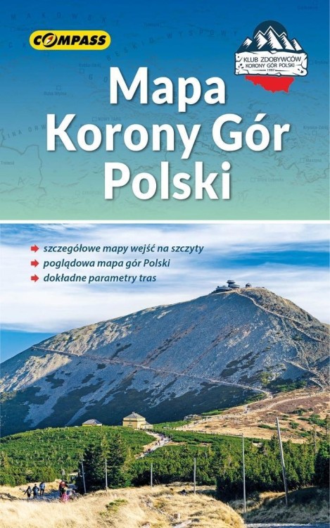 Mapa Korony Gór Polski, praca zbiorowa