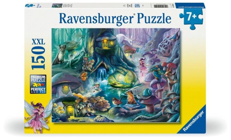 Puzzle dla dzieci 2D: Magiczny Las 150el