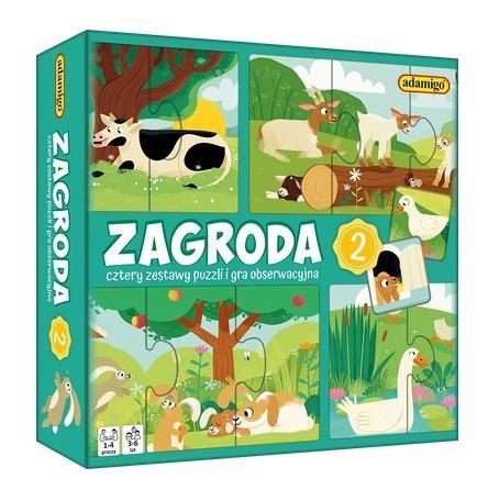 Zagroda 2 puzzle obserwacyjne, Adamigo