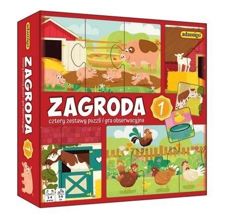 Zagroda 1 puzzle obserwacyjne, Adamigo