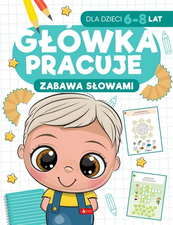 Główka pracuje. Zabawa słowami, Iwona Baturo