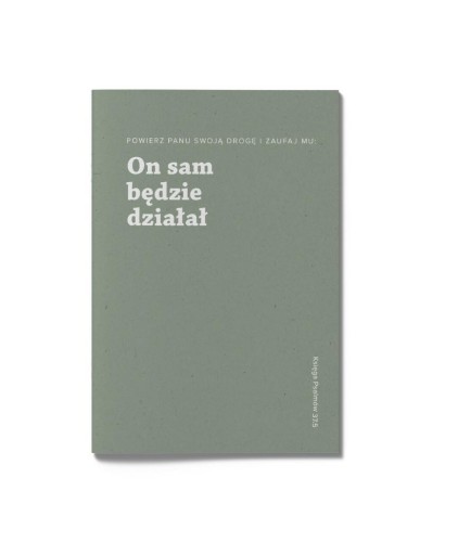 Zeszyt A5/24K kratka - Powierz Panu, Szaron