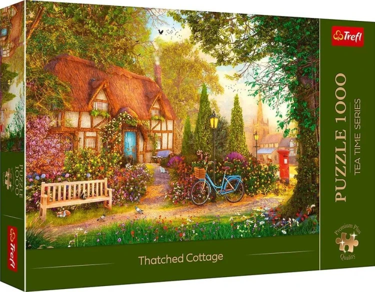 Puzzle 1000 Domek pod strzechą TREFL, Trefl