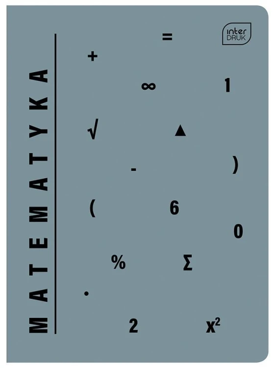 Zeszyt A5/60K kratka UV Matematyka (10szt)