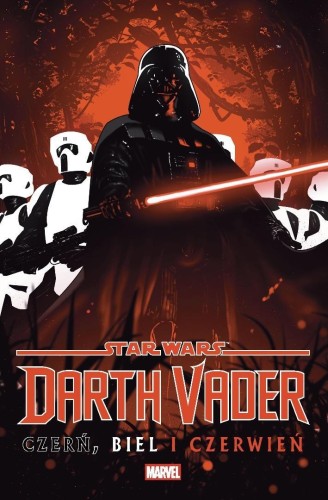 Star Wars. Darth Vader. Czerń, biel i czerwień