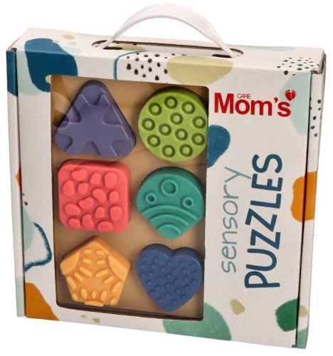 Sensoryczne Puzzle Kształty, Mom's Care