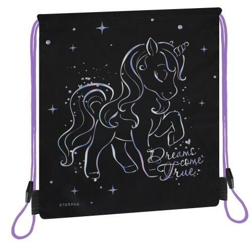 Worek na buty Unicorn czarny