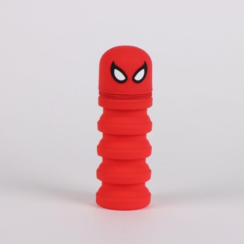 Piórnik gumowy rozkładany Spiderman