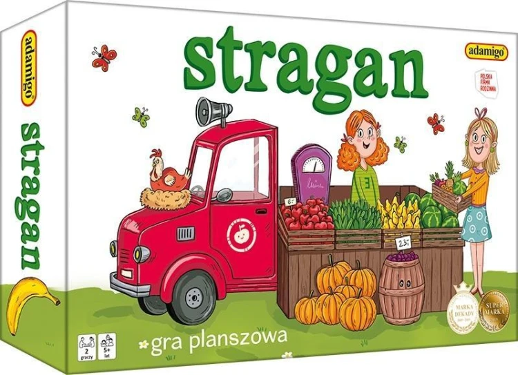 Stragan - gra planszowa, Adamigo